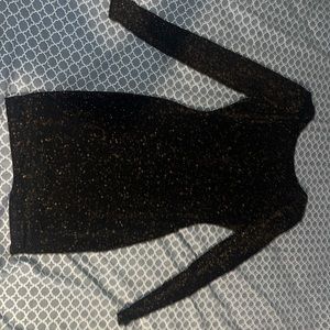 lulus black sparkle dress
